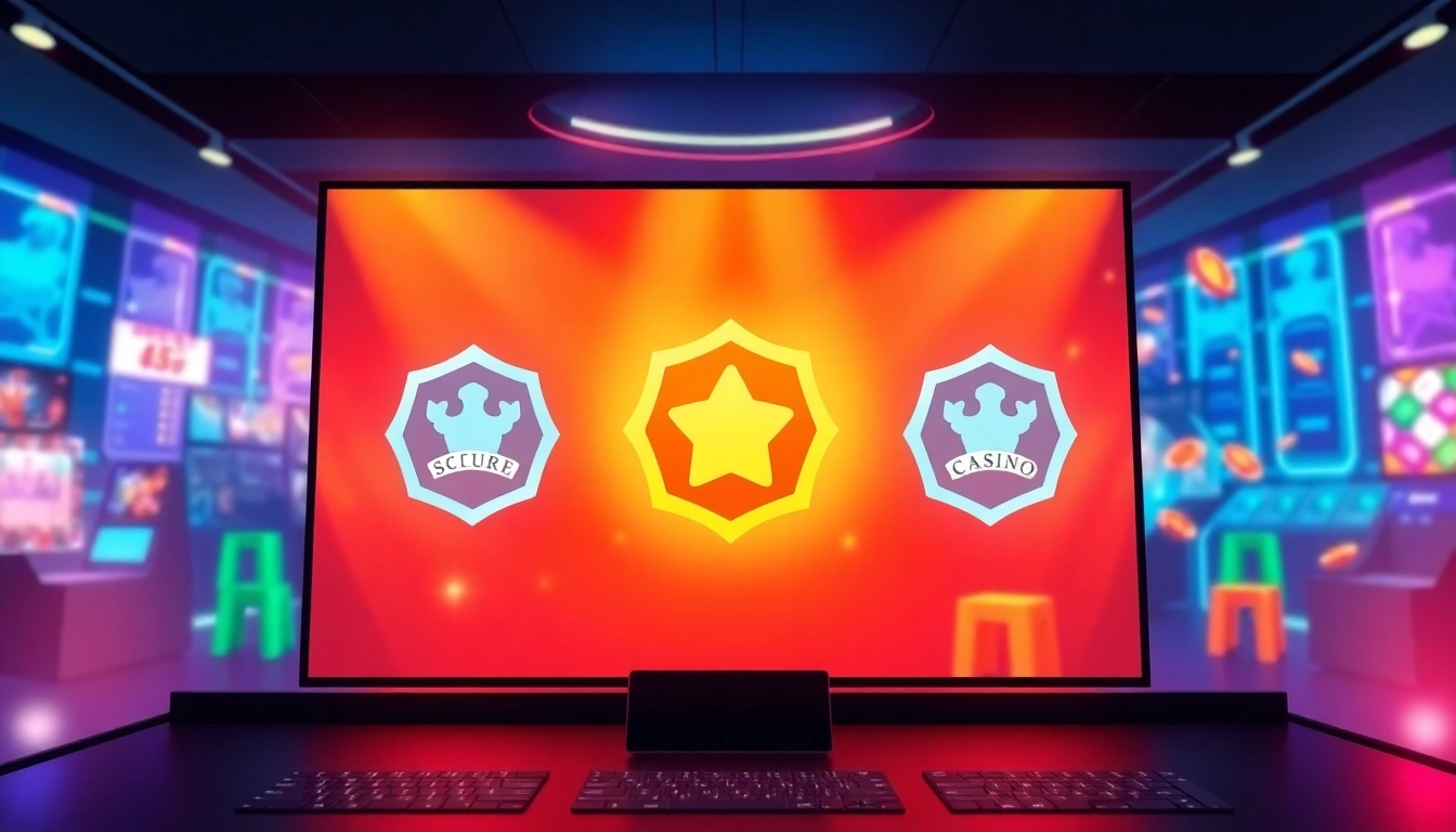 Portrait of a trusted Guvenilir casino siteleri platform with secure logos and engaging game