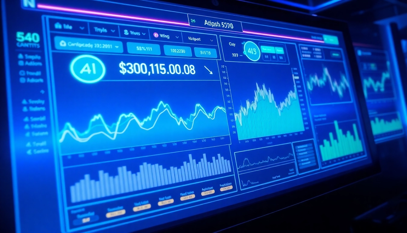 Aicoin market analytics dashboard showcasing real-time data and trading charts for investors